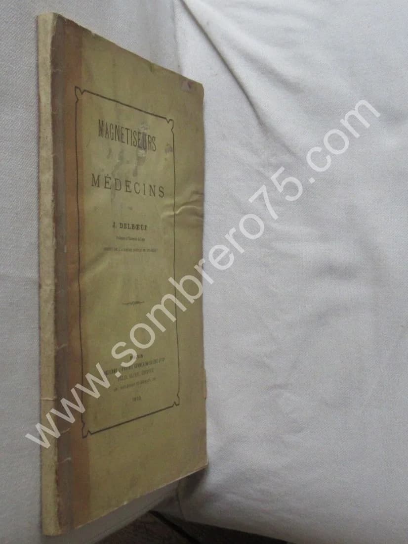 Magnétiseurs et Médecins. 1890. Signé (auteur) - Image 2