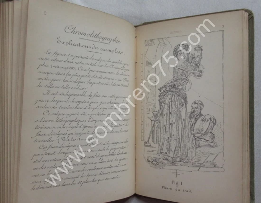 MAUROU et BROQUELET. Traité Complet de l'Art Lithographique. 1907 - Image 5