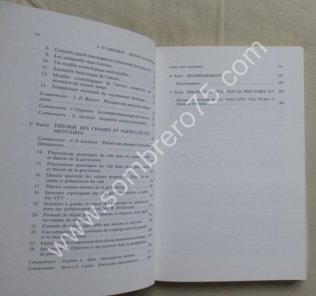 A. D. SAKHAROV. Oeuvres Scientifiques - Image 6