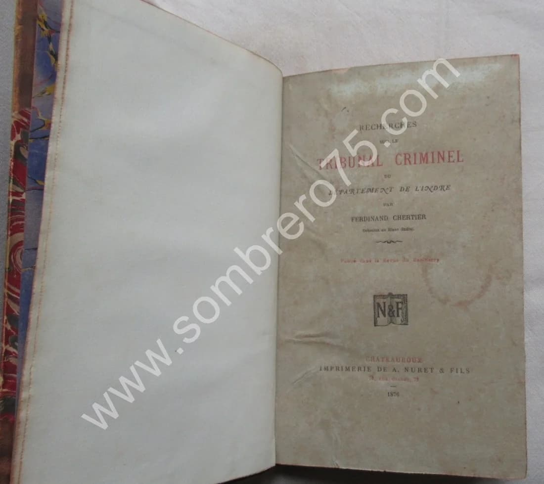 Recherches sur le Tribunal Criminel du Département de l'Indre - Image 4
