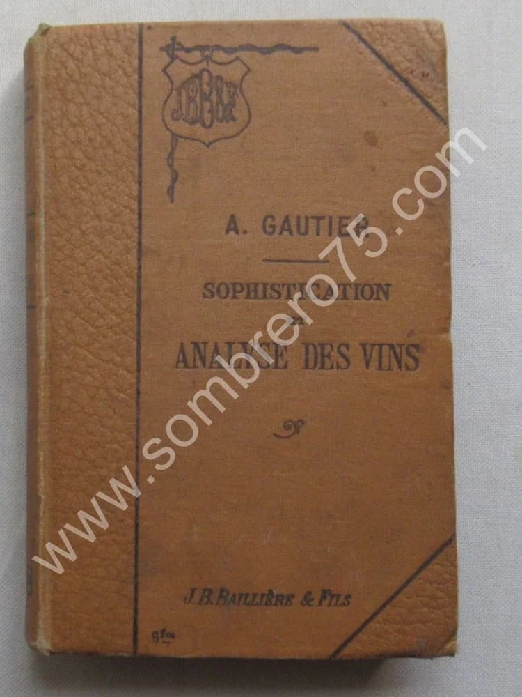 Sophistification et Analyse des Vins. 1891 - Image 2