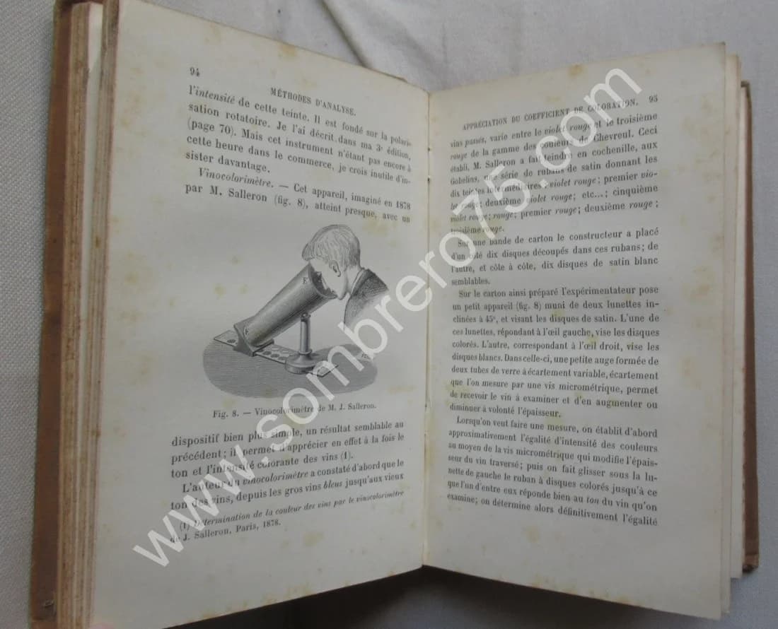 Sophistification et Analyse des Vins. 1891 - Image 4