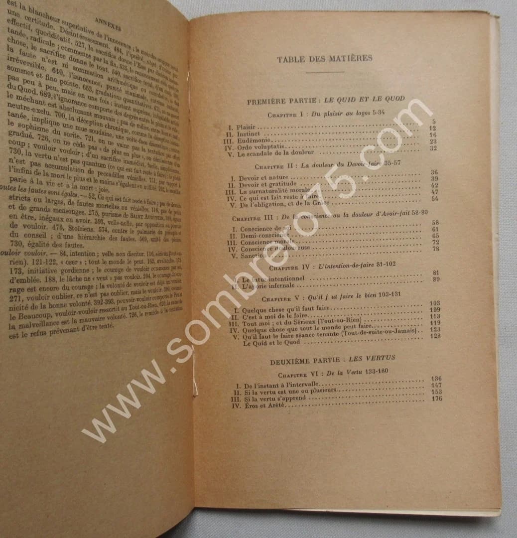 Traité des Vertus. 1949. E.O - Image 5