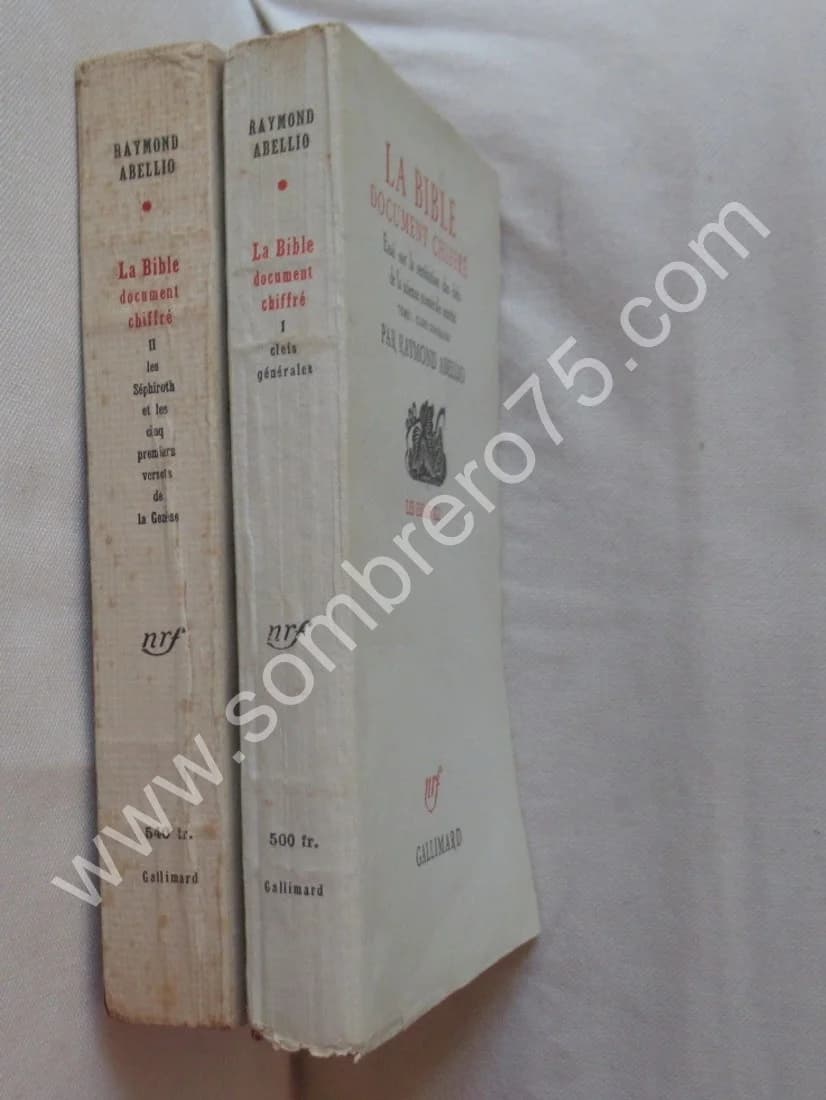 La Bible Document Chiffré. - 2 Tomes - Image 2