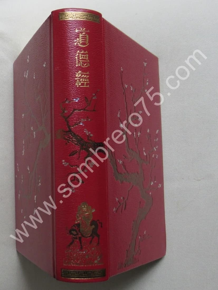 - Tao Tö King. Le livre de la voie et de la vertu