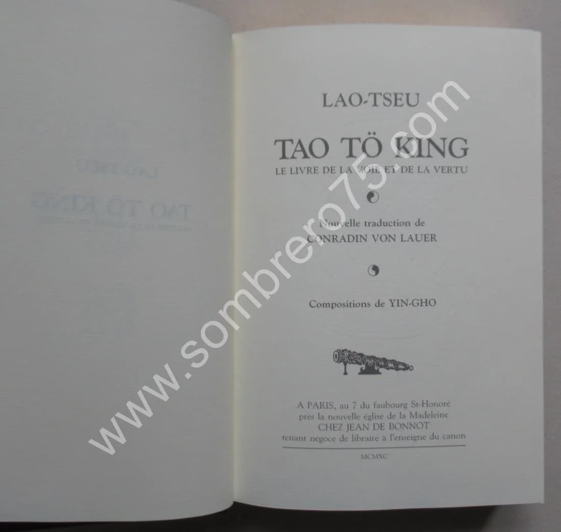- Tao Tö King. Le livre de la voie et de la vertu - Image 4