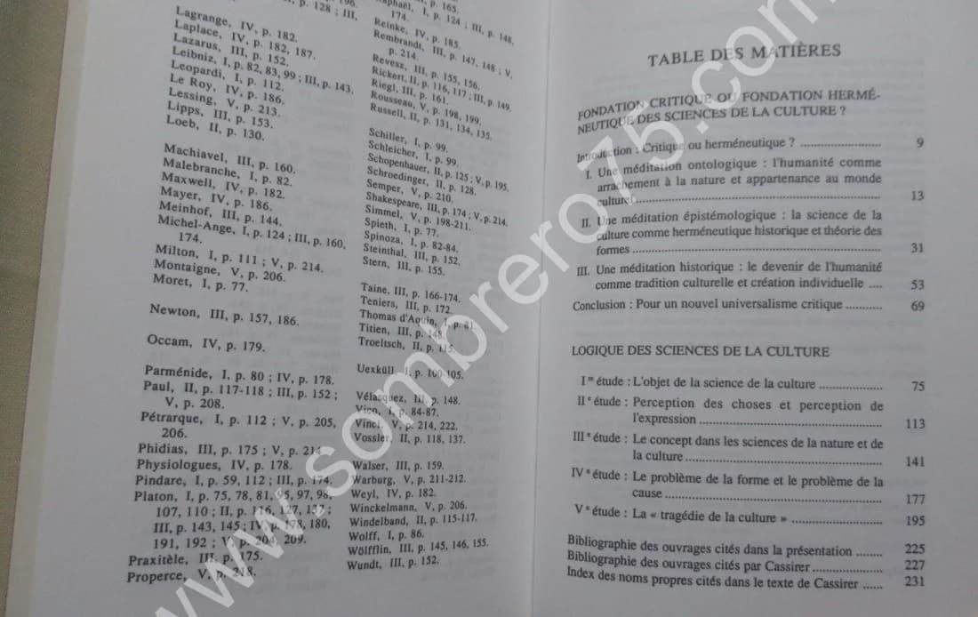 Ernst CASSIRER. Logique des Sciences de la Culture - Image 4