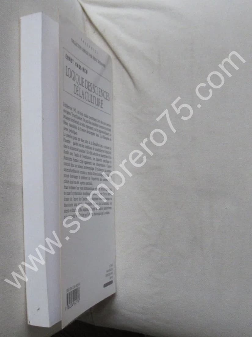 Ernst CASSIRER. Logique des Sciences de la Culture - Image 5