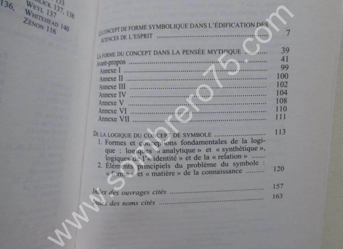 Ernst CASSIRER. Trois Essais sur le Symbolisme - Image 4