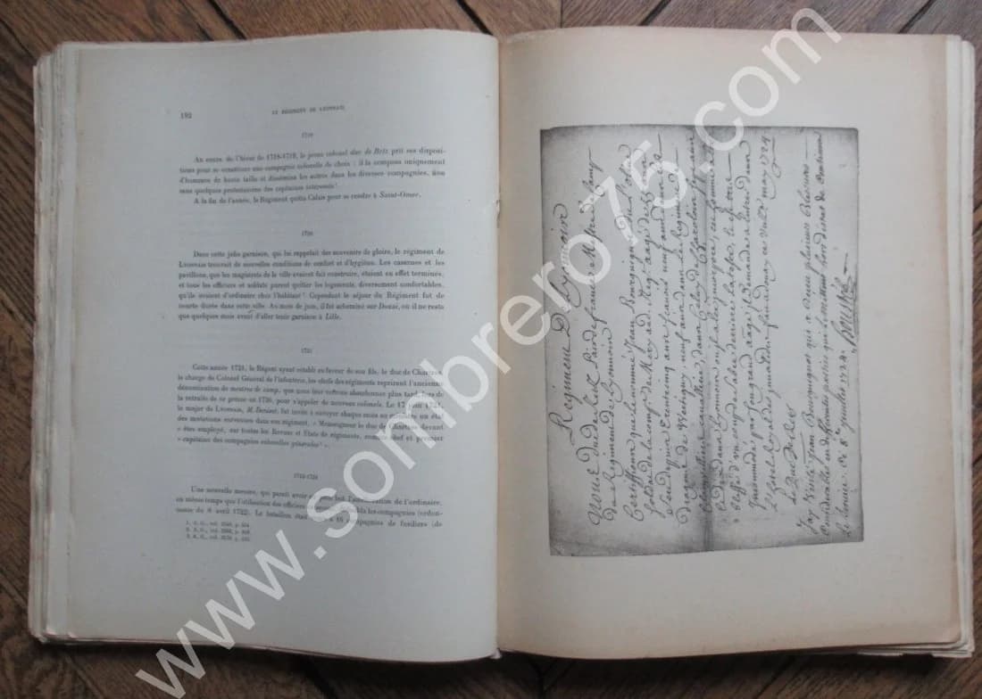 Le Régiment de Lyonnais 1616-1794. 1929 - Image 6
