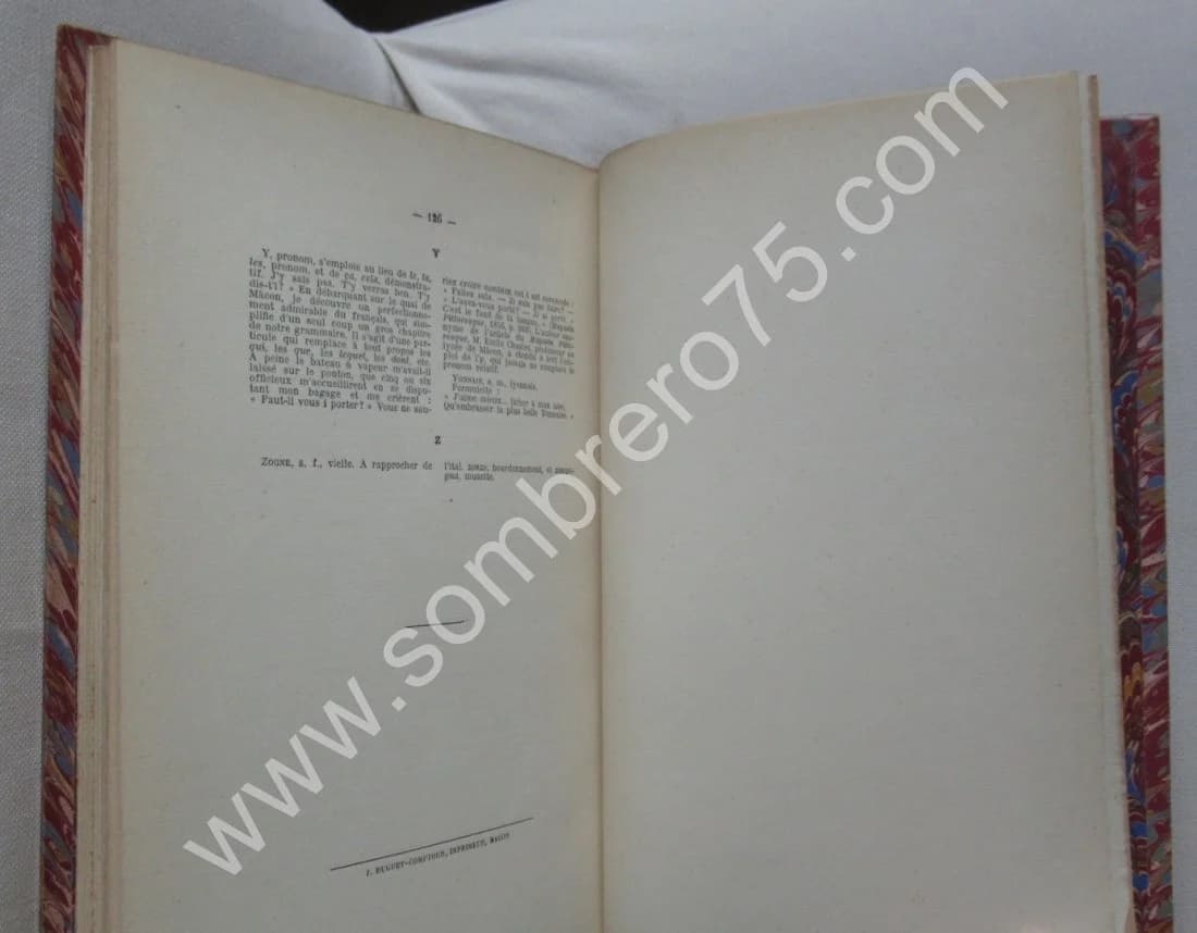 Le Langage Populaire de Mâcon. 1926 - Image 5
