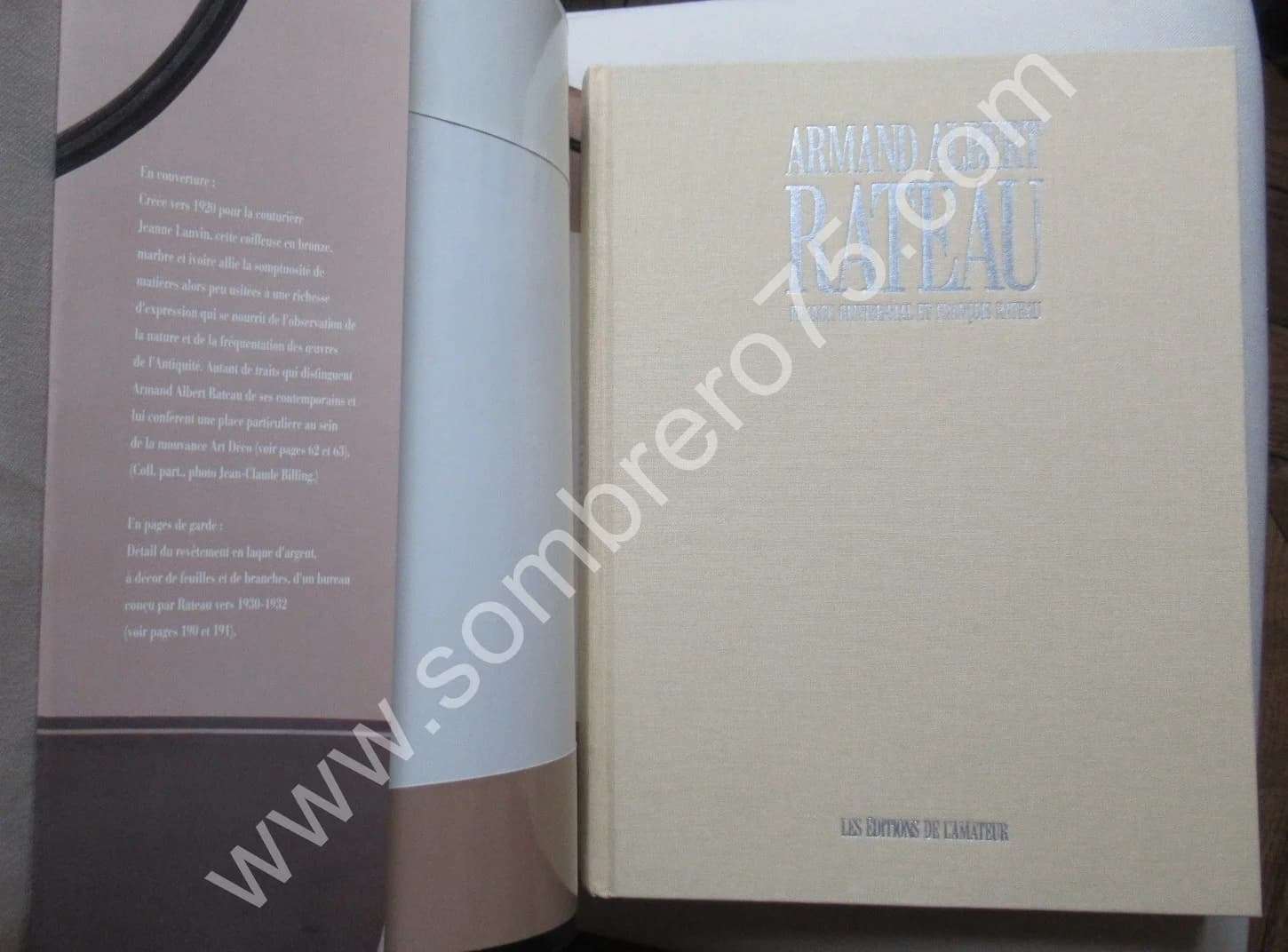 F. OLIVIER VIAL - Fr. RATEAU. Armand Albert RATEAU. Un baroque chez les modernes - Image 3