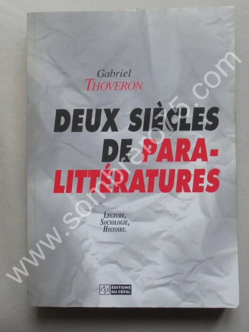 Deux Siècles de Paralittératures