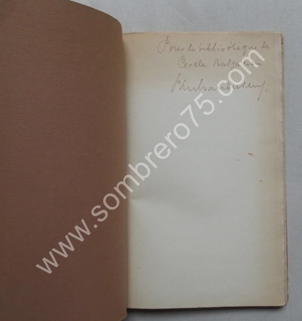 P. Van der Perre. Bibliographie des Véritables Originales d'Honoré de Balzac - Image 3