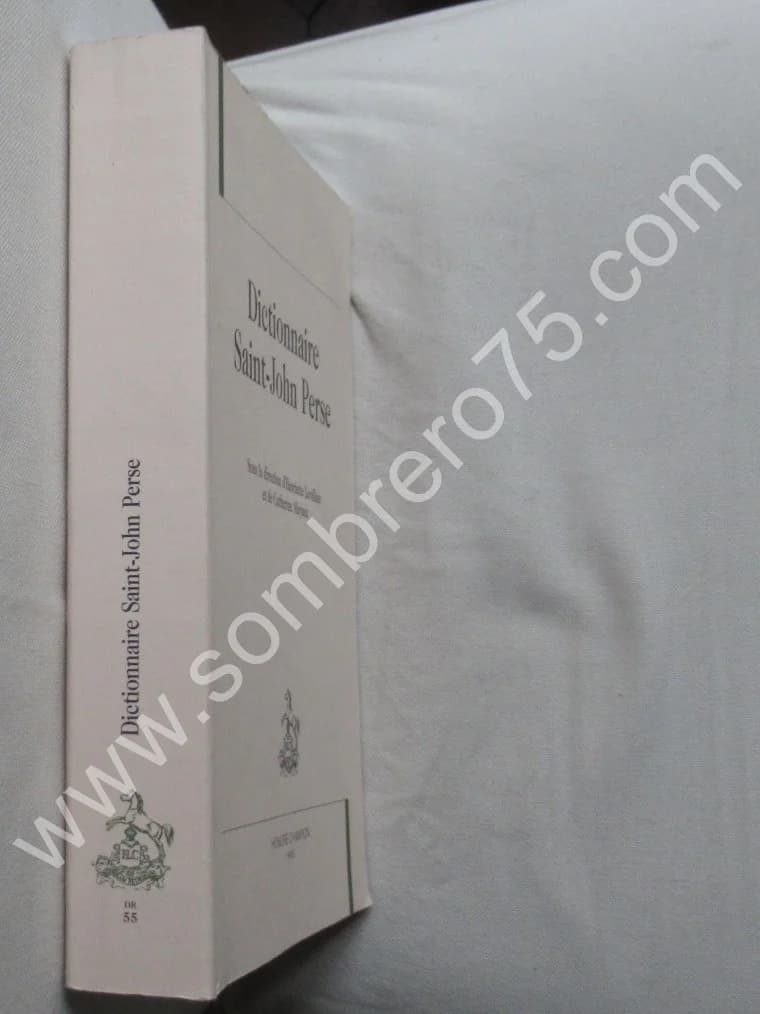 H. LEVILLAIN et C. MAYAUX. Dictionnaire Saint John Perse - Image 2