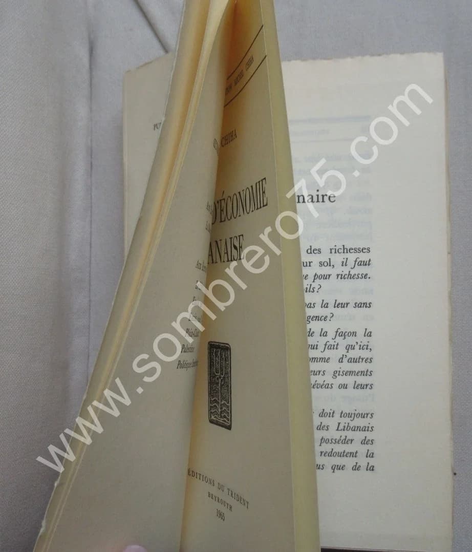Propos d'Economie Libanaise. 1965 - Image 3