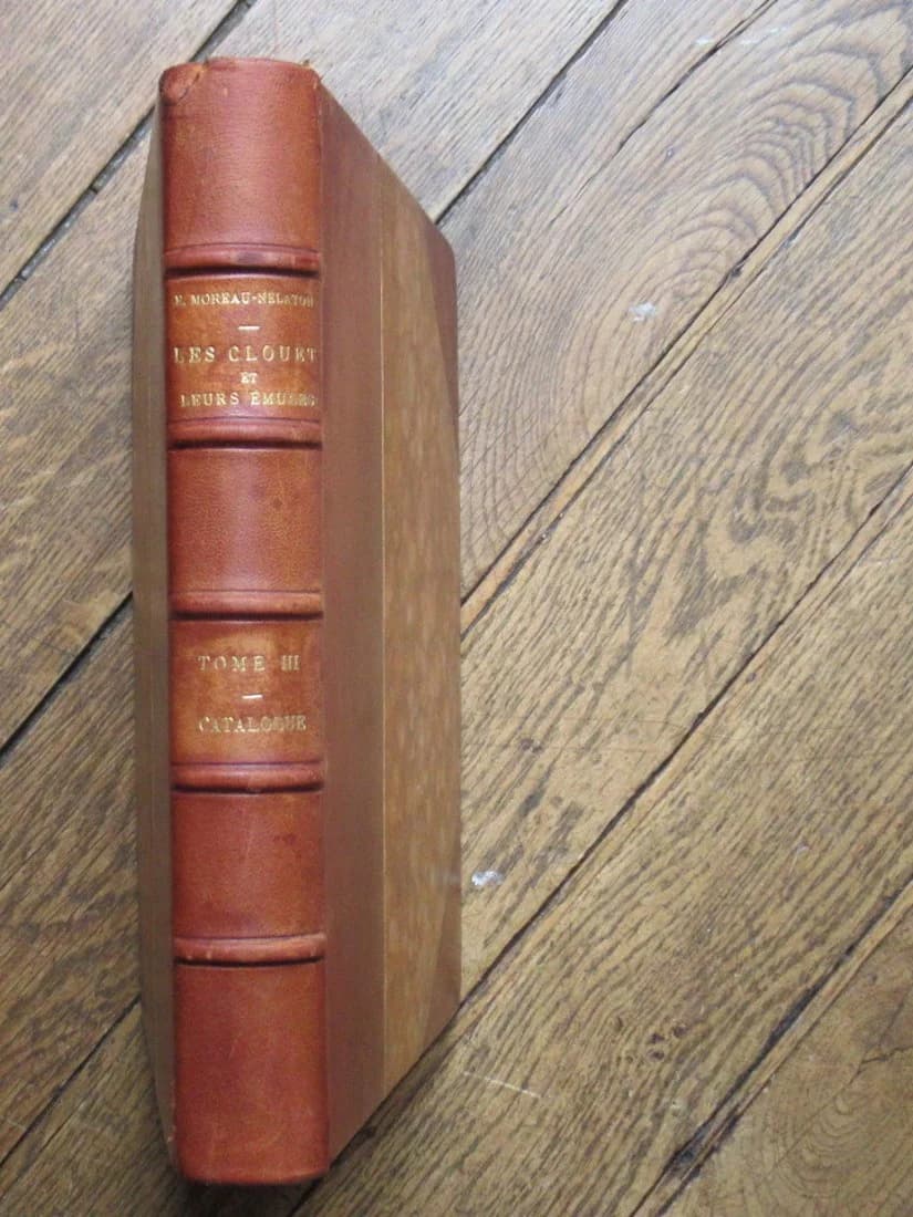 Les Clouet et leurs Emules. Etienne Moreau Nelaton. 1924. 3 Vol. 300 ex - Image 4