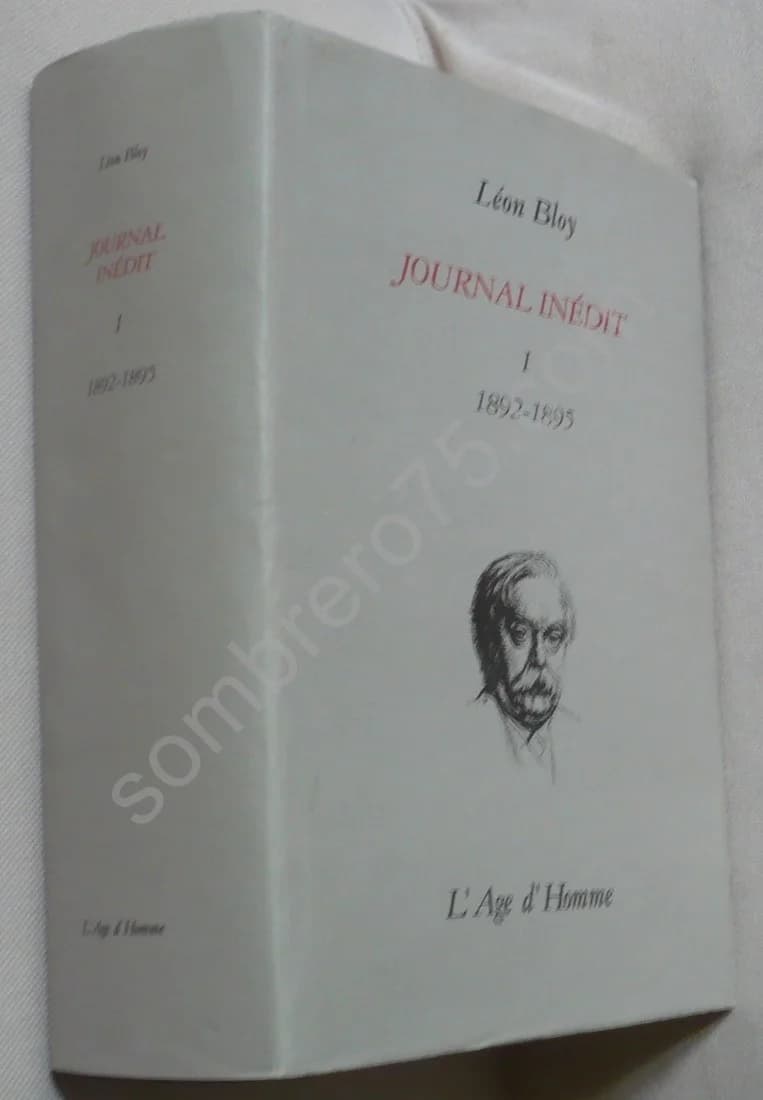 Journal Inédit. 1892-1895. Tome 1 - Image 2