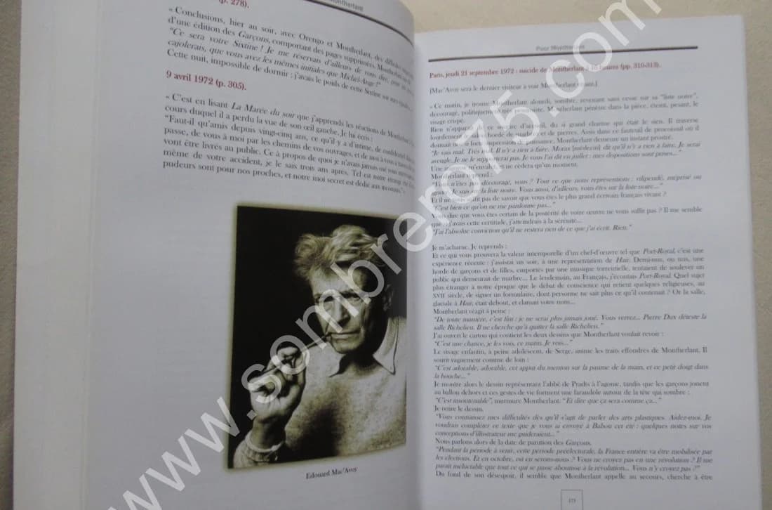 Henri de MEEÛS. Pour Montherlant - Image 5