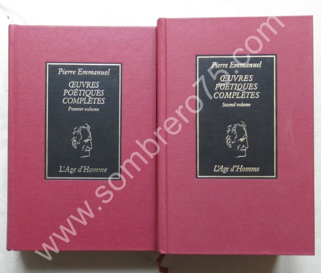 Oeuvres Poétiques Complètes - 2 Tomes - Image 2
