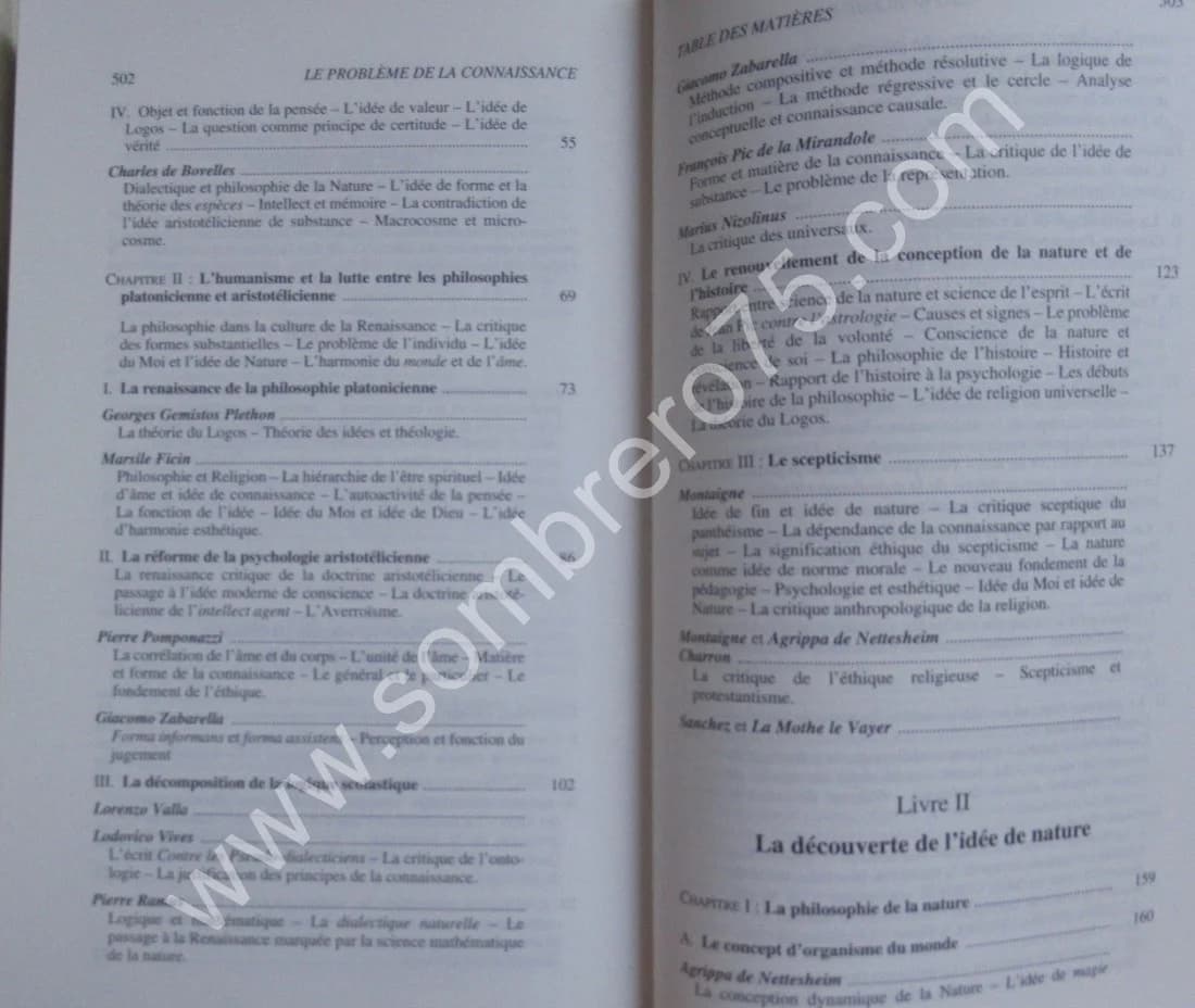Ernst CASSIRER. Le Problème de la Connaissance dans la Philosophie et la Science des Temps Modernes. T. 1 - Image 5