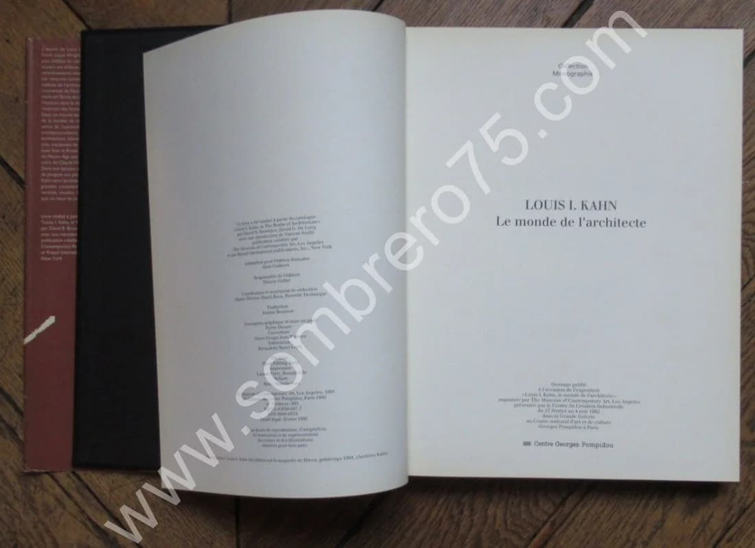 Louis KAHN - Le Monde de l'Architecte. Centre Pompidou - Image 4