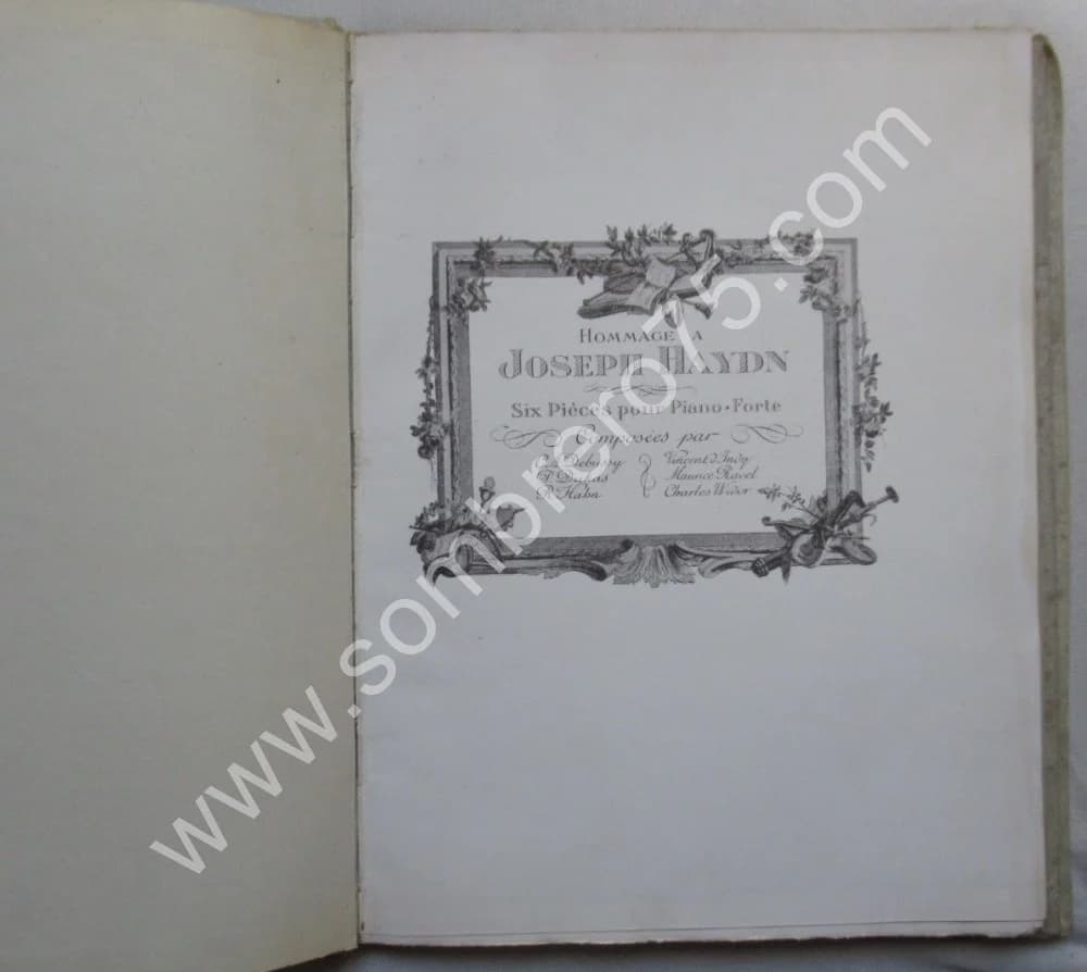Hommage à Joseph Haydn - Six pièces pour Piano Forte - Image 3