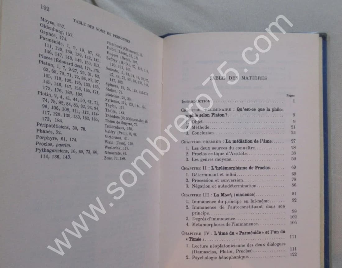 J. TROUILLARD. L'Un et l'Ame selon Proclos - Image 4