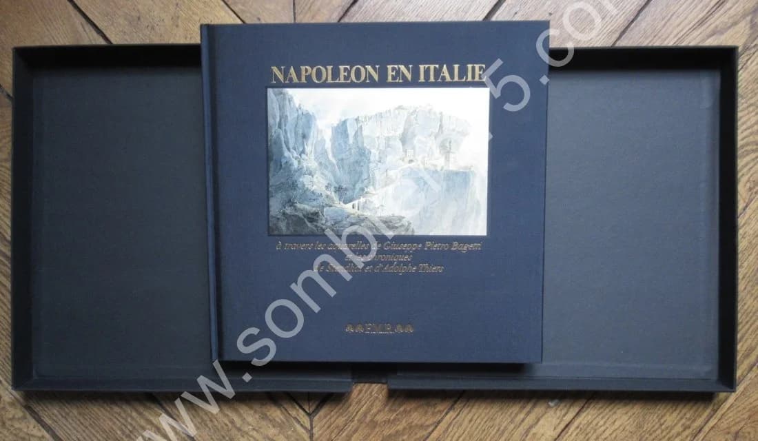 Napoléon en Italie. Aquarelles - Chroniques Stendhal et Thiers