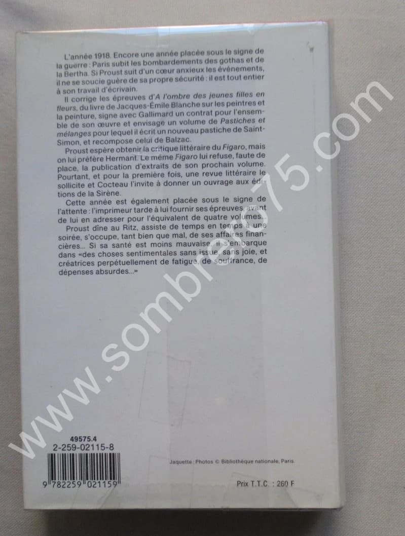 Correspondance de 1918. Tome 17. Texte Établi Présenté et Annoté par KOLB Philip - Image 3