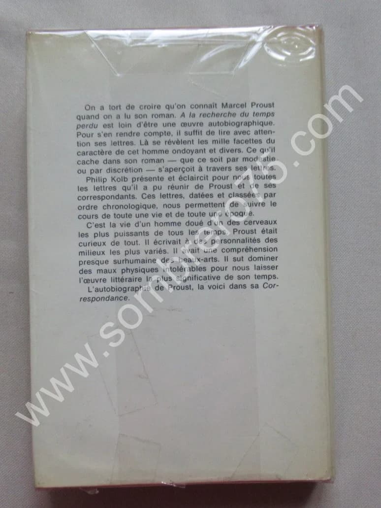 Marcel PROUST. Correspondance de 1880 1895. Tome 1. Ph KOLB - Image 3