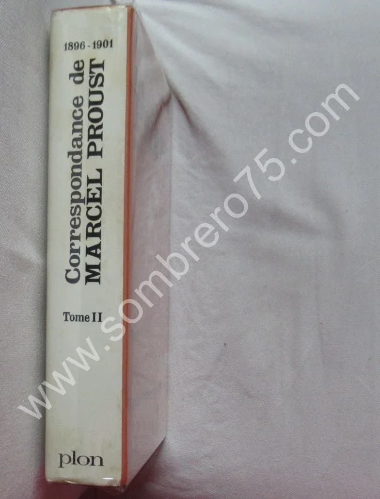 Marcel PROUST. Correspondance de 1896. Tome 2. Ph KOLB - Image 2