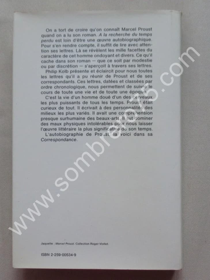 Marcel PROUST. Correspondance de 1906 - Tome 6. Ph KOLB - Image 3