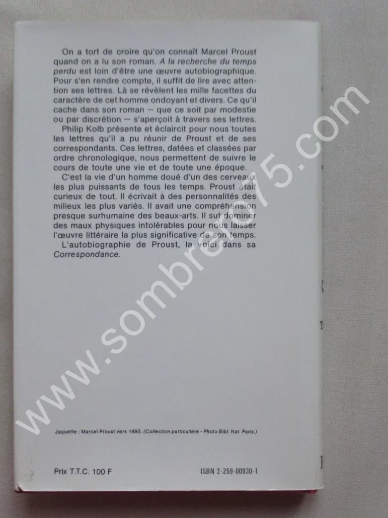 Marcel PROUST. Correspondance de 1909 - Tome 9. Texte Établi et Annoté par KOLB Philip - Image 3