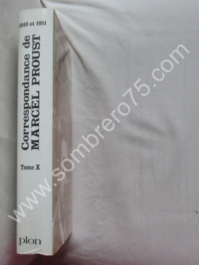 Marcel PROUST. Correspondance de 1910 et 1911. Tome 10 Texte établi par KOLB Philip - Image 2