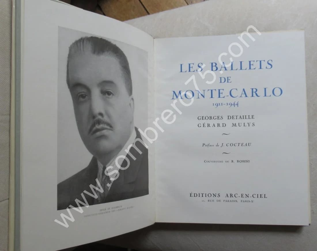 Les Ballets de Monte Carlo 1911 - 1944. préface J COCTEAU - Image 4