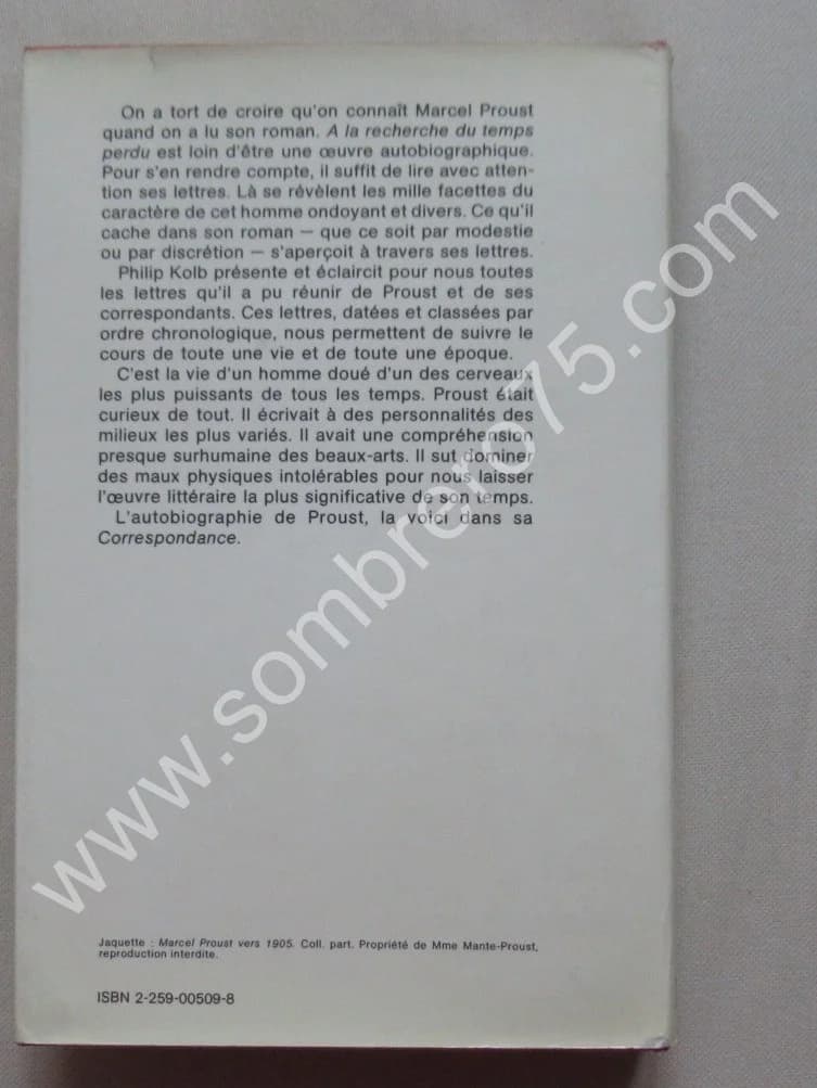 Correspondance de 1905 - Tome 5. Texte Établi et annoté par KOLB Philip - Image 3