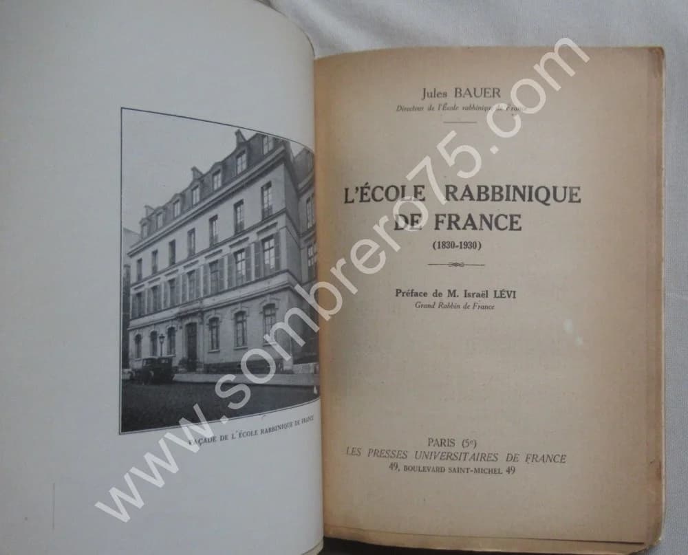 L'Ecole Rabbinique de France (1830-1930) - Image 3