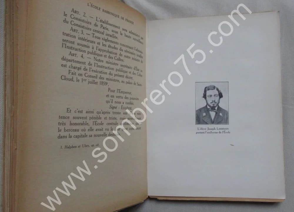 L'Ecole Rabbinique de France (1830-1930) - Image 4