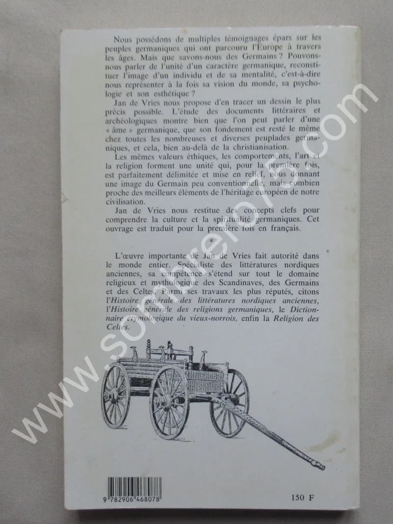 Jan de VRIES. L'Univers Mental des Germains - Image 6