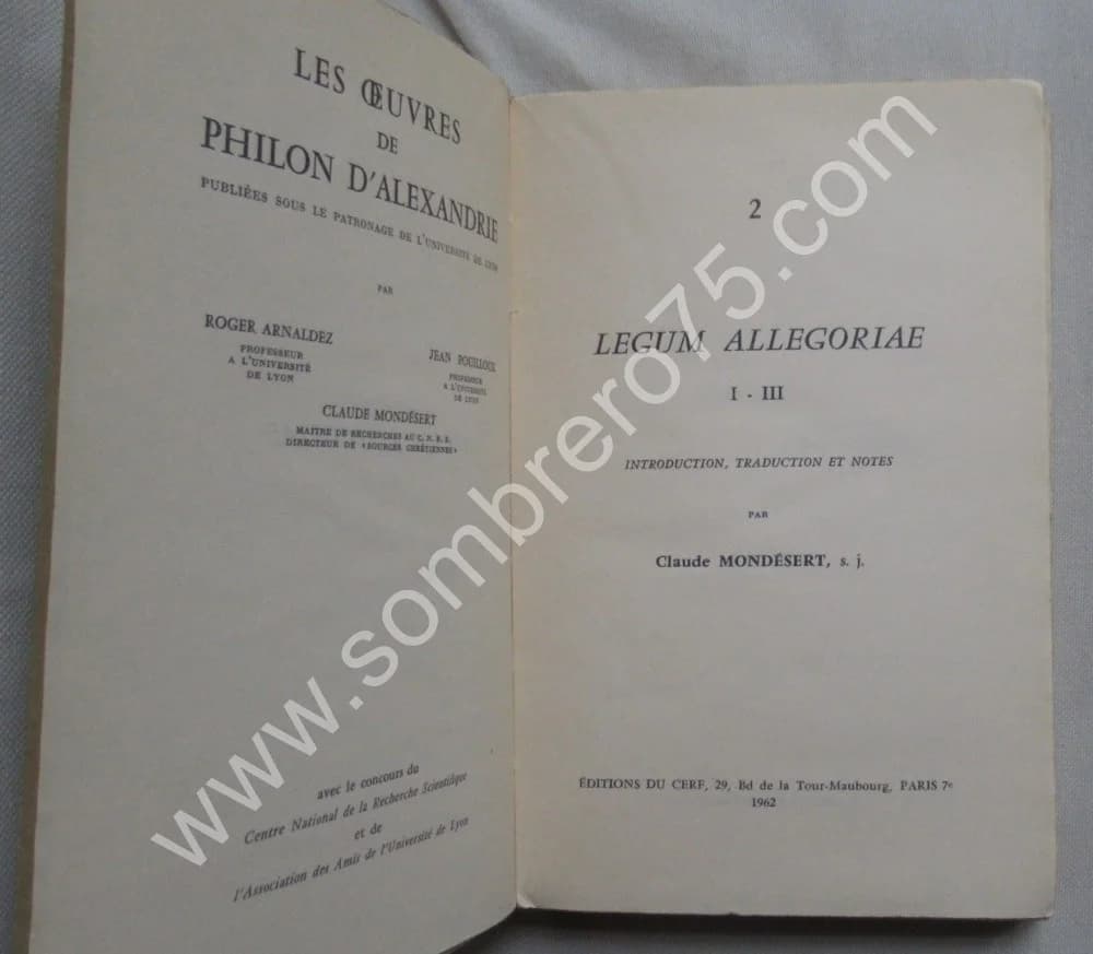 Legum Allegoriae. Tome 2 - Image 3