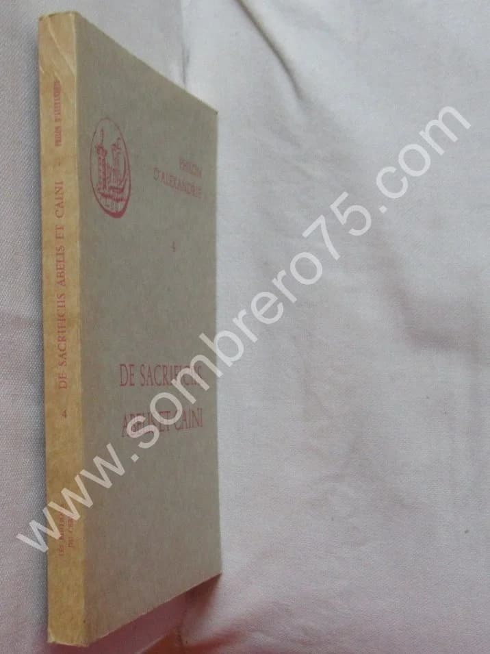 De Sacrificiis Abelis et Caini. Tome 4 - Image 2