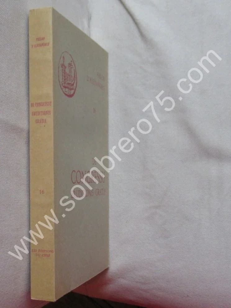 De Congressu Eruditionis Gratia. Tome 16 - Image 2