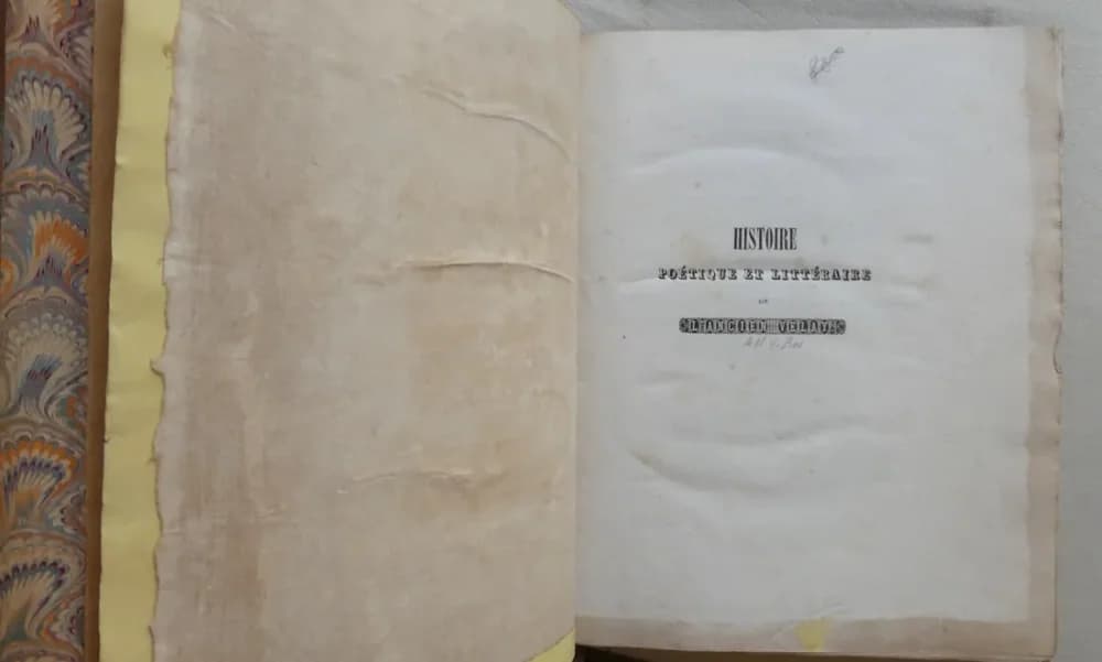 Histoire Poétique et Littéraire de l'Ancien Velay. F MANDET Ed. Originale - Image 4
