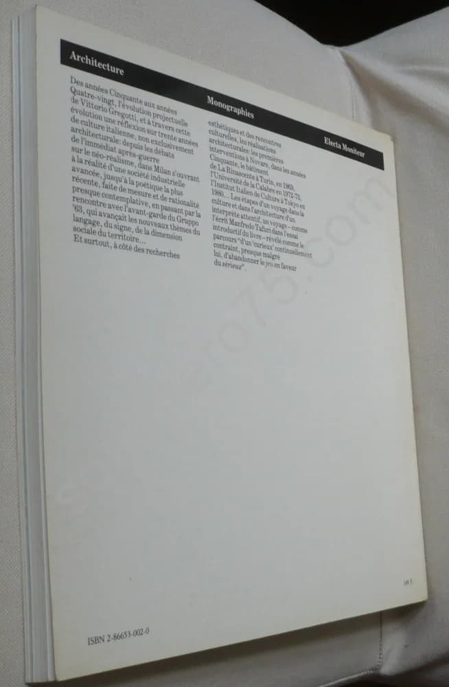 Vittorio Gregotti. Projets et Architecture. Monographies - Image 3
