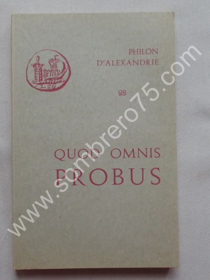 Quod Omnis Probus. Tome 28