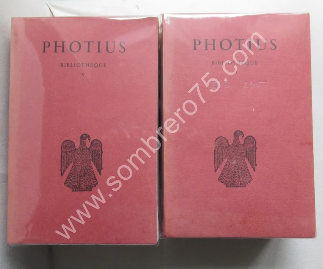 Bibliothèque. 8 Tomes. PHOTIUS - Image 2