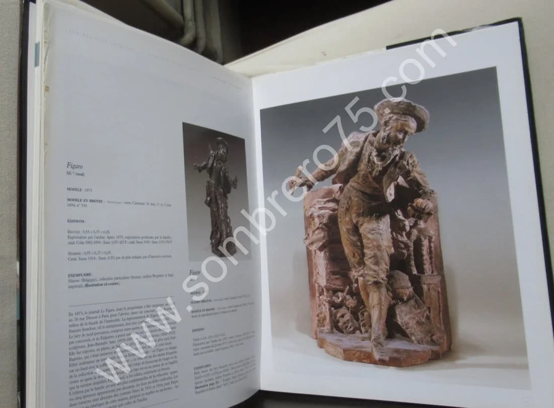 Jean Baptiste CARPEAUX. Catalogue Raisonné. Envoi - Image 5