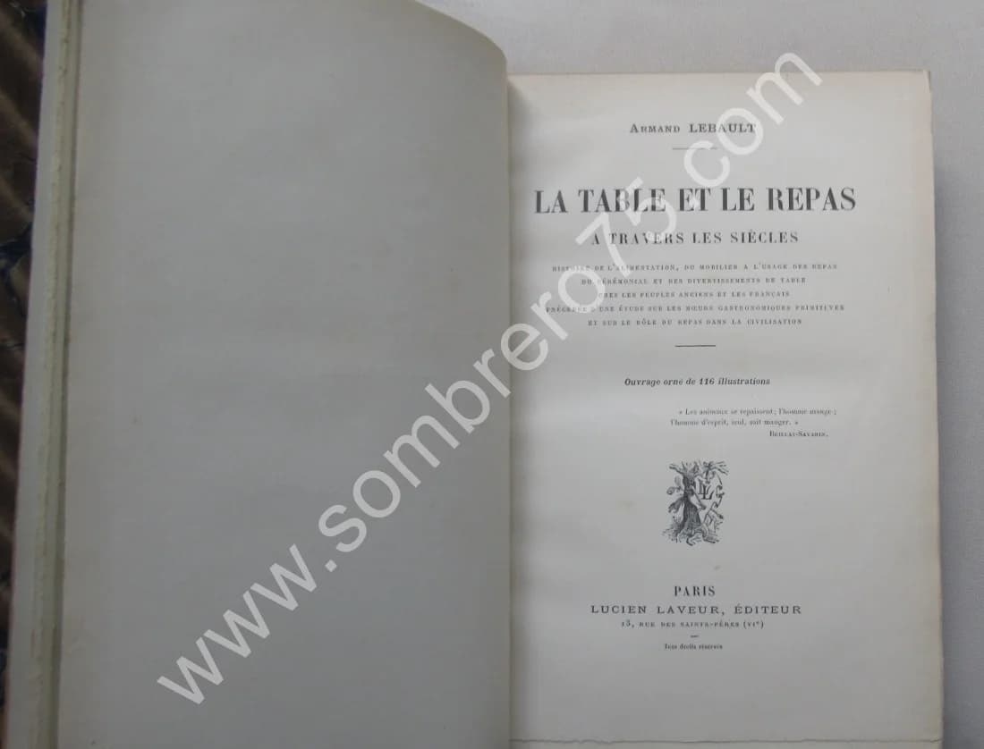 La Table et le Repas à travers les Siècles - Image 4