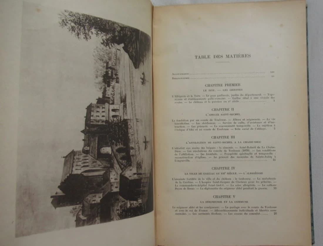 Gaillac en Albigeois et Histoire de Castres par Louis de LACGER - Image 3